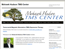 Tablet Screenshot of mohawkhudsontmscenter.com